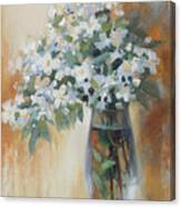 Pastel Spring Bouquet Canvas Print