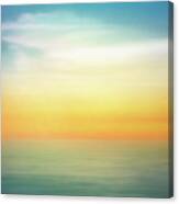 Pastel Sunrise Canvas Print