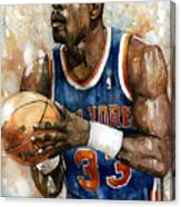 Patrick Ewing Canvas Print