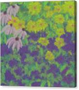Peggy's Garden In Late Summer Canvas Print