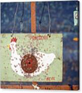 Pellet Gun Targets 3 Canvas Print