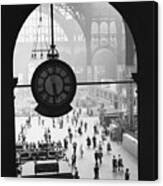 Penn Station Clock Canvas Print