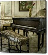 Piano At Josie's House Canvas Print