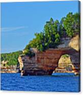Pictured Rocks Canvas Print