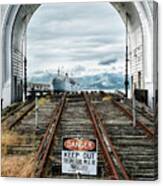 Pier 43 Ferry Arch San Francisco California Canvas Print