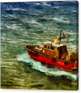 Pilot Boat Canvas Print