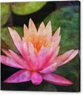 Pink Lotus 4134 Idp_2 Canvas Print