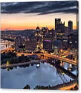 Pittsburgh October Sunrise Canvas Print