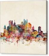 Pittsburgh Pennsylvania Skyline Canvas Print