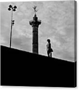 Place De La Bastille - Paris. Canvas Print