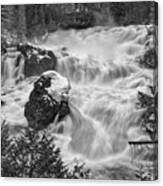 Plaisance Waterfalls Canvas Print