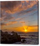 Point Lobos Sunset Canvas Print
