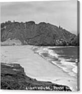 Point Sur Light Station Circa 1939 Canvas Print