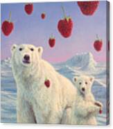 Polar Berries Canvas Print