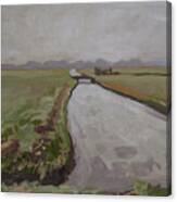 Polder Near Nigtevecht Canvas Print