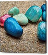 Polished Stones - Photography Canvas Print