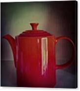 #pollyputthekettleon #teapot #tea Canvas Print
