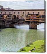 Ponte Vecchio Florence Italy Ii Canvas Print