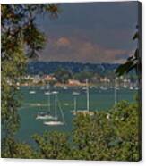 Poole From Brownsea Island Canvas Print