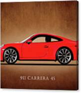 Porsche 911 Carrera 4s Canvas Print