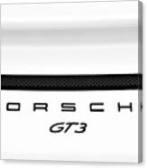 Porsche 911 Gt3 Canvas Print