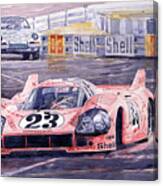 Porsche 917-20 Pink Pig Le Mans 1971 Joest Reinhold Canvas Print