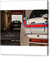 #porsche #944 #martini #stripes #bmw Canvas Print