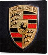 Porsche Emblem -211c Canvas Print