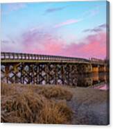 Port Republic Nacote Creek Bridge Canvas Print