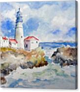 Portland Head Lighthouse Canvas Print