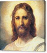 Portrait Of Jesus Christ Canvas Print