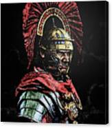 Portrait Of A Roman Legionary - 29 Canvas Print