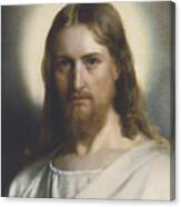Portrait Of Christ Canvas Print