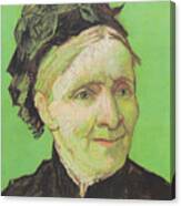 Portrait Of The Artist Vincent Van Gogh Mother 1888 Canvas Print