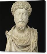 Portrait Of The Emperor Marcus Aurelius Canvas Print