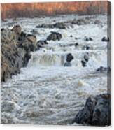 Potomac - The Rapids At Great Falls Canvas Print