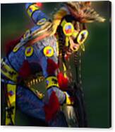 Pow Wow Beauty Of The Past 7 Canvas Print