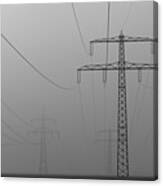 Power Line Canvas Print