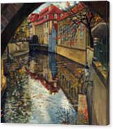 Prague Chertovka 3 Canvas Print