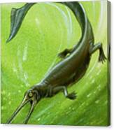 Prehistoric Fish Canvas Print