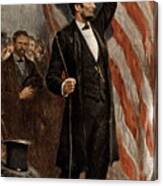 President Abraham Lincoln Canvas Print