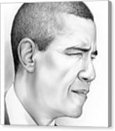 President Obama Canvas Print