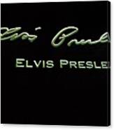 Presley Signature Canvas Print