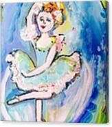 Pretty Ballerina Canvas Print