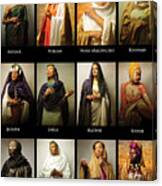 Prominent Women Of The Bible Canvas Print