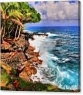 Puna Coast Hawaii Canvas Print
