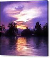 Purple Paradise Canvas Print