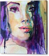 Purple Rain Canvas Print