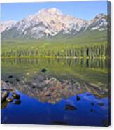 Pyramid Lake Reflection Canvas Print
