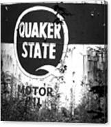 Quaker State Canvas Print
